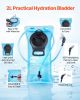 Hydration Pack Backpack 2L TPU Water Bladder Cycling Hiking Running Camping