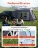 Large SUV Tent for 5–9 Person, 10.6 x 8 FT All-Season SUV Tailgate Tent with Ventilated Door & Mesh Windows