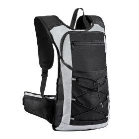 Hydration Backpack, 15L Insulated Hydration Pack Backpack with 3L TPU Water Bladder, Hiking Water Backpack with Storage for Men Women (Color: Black, Type: Flanker)