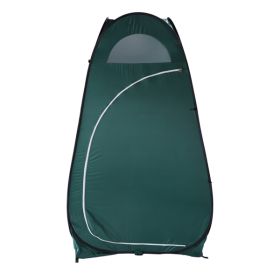 Portable Outdoor Pop-up Toilet Dressing Fitting Room Privacy Shelter Tent (Color: Green)