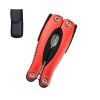 "Heavy Duty Camping Multi-Tool - Stainless Steel Pliers with Knife, Saw & Emergency Tools"