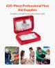 First Aid Kit Large Survival Bag Emergency Medical Supplies Home Car